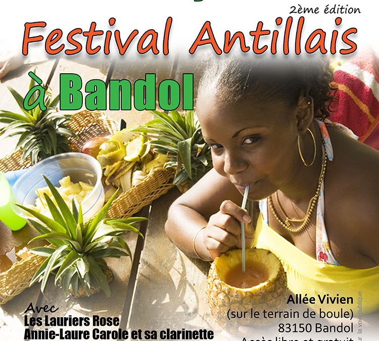 Du 23 au 25 juillet 2016 – Festival antillais à Bandol