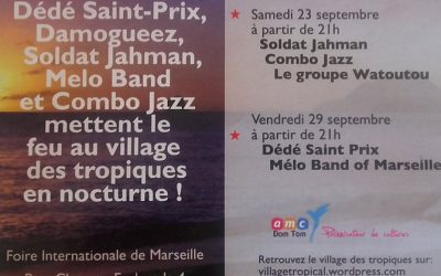 Village Caraïbe de la Foire de Marseille 2017