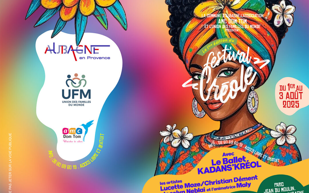 Du 1er au 3 août 2025 – Festival Créole